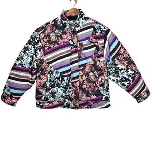 Free People Bunny Slope Jacket Womens Large Puffer Coat Ski Snow FP Movement NEW